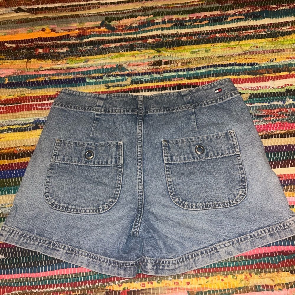 Tommy Hilfiger Blue Jean Shorts Casual Style